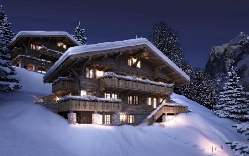 Bergwelt Chalets, Grindelwald, Switzerland.