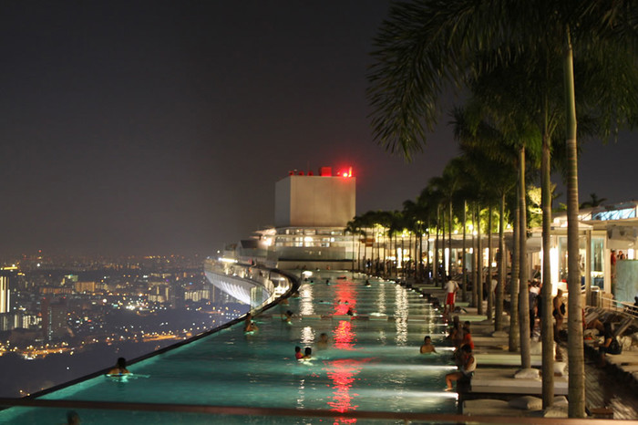 Pool with an amazing view