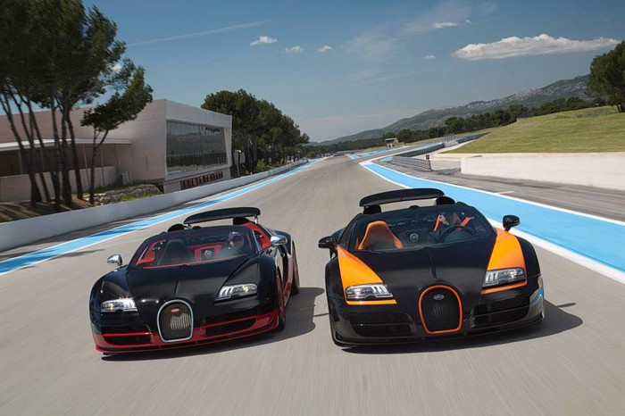 Bugatti race.