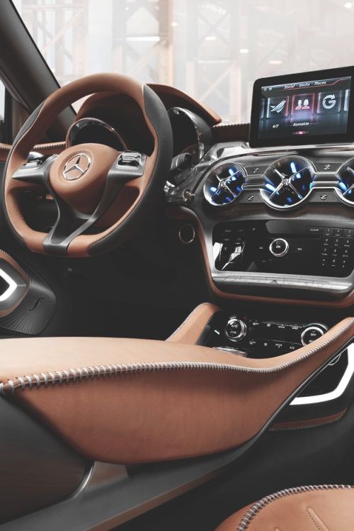 Mercedes-Benz GLA interior.