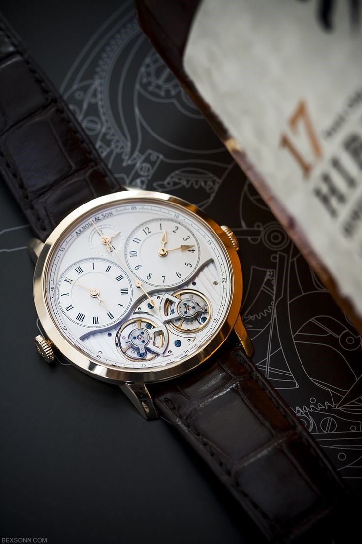 Arnold & Son amazing timepiece.