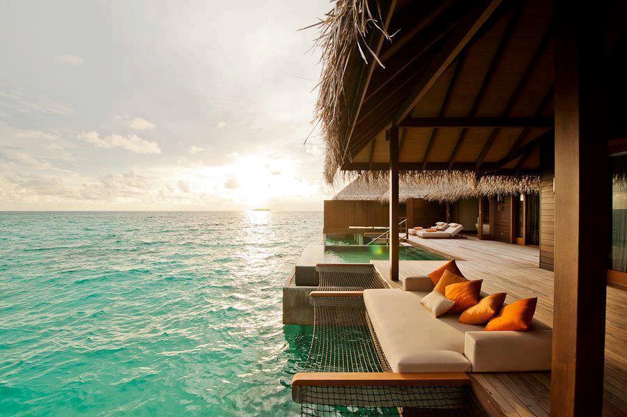Conrad Maldives, Rangali Island.
