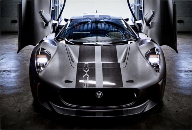 Jaguar C-X75 Hybrid Supercar