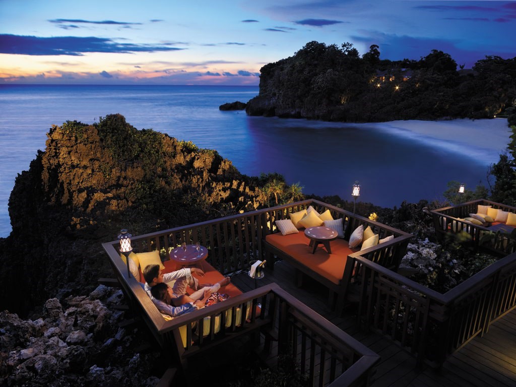 Romantic evening in Phillipines.
