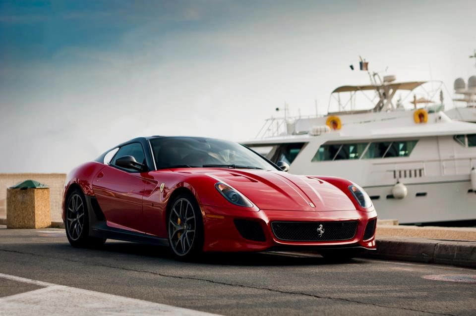 Ferrari 599 GTO.