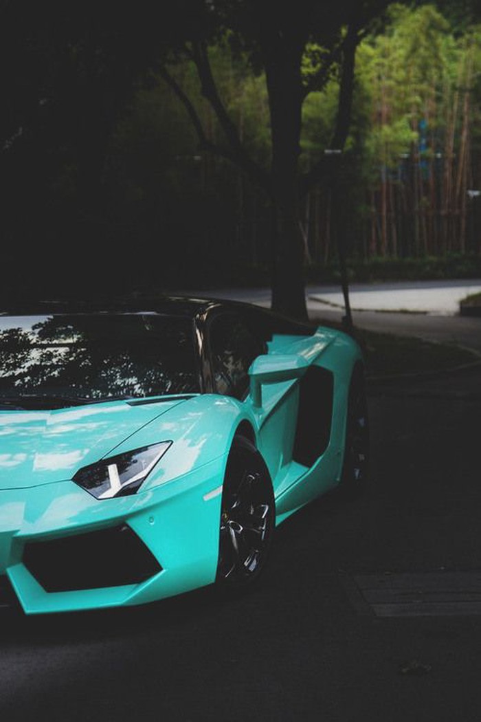 Sky blue.
