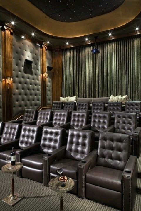 Amazing home theater.