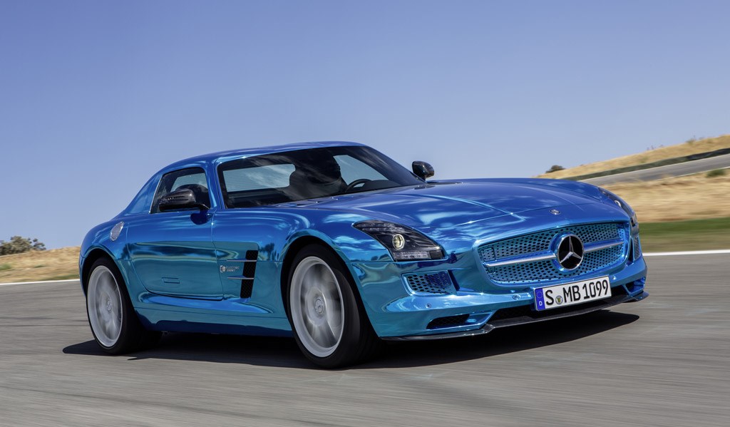 2014 Mercedes-Benz SLS AMG.