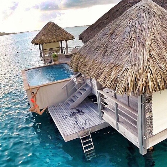 St. Regis Resort in Bora Bora.