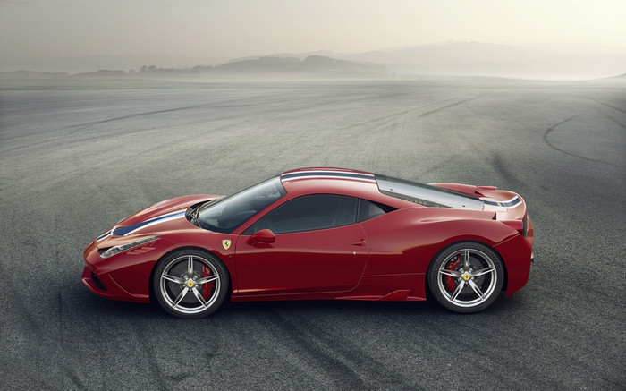 2014 Ferrari 458 Speciale.