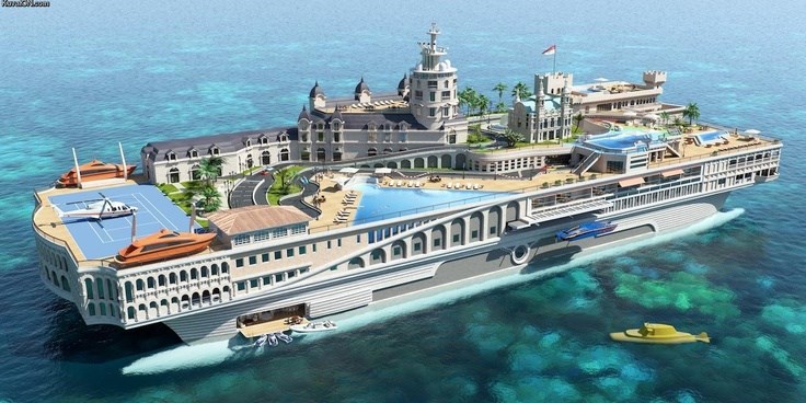 Billion dollar yacht concept - do you like it?