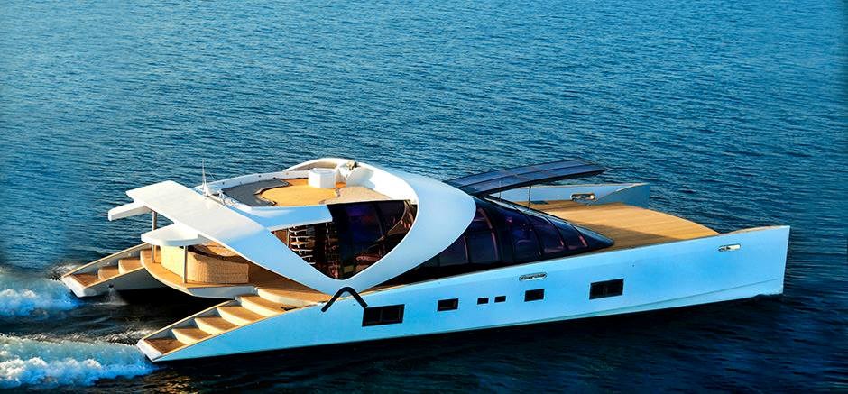 Catamaran Air 77 yacht.