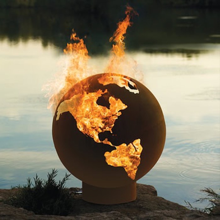 Possibly the coolest fire pit ever!