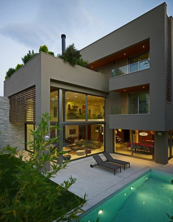 Ultra modern house