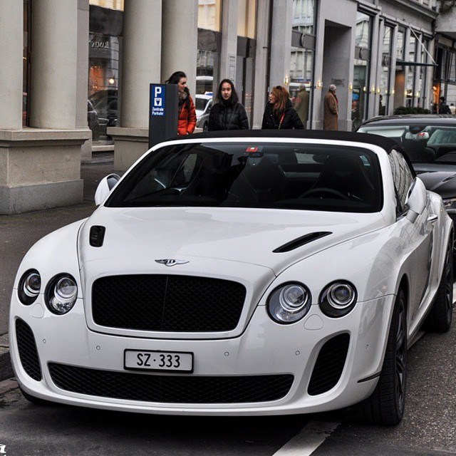 Bentley Continental SuperSport.