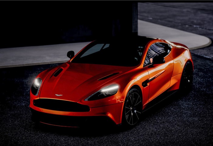 Aston Martin Vanquish.
