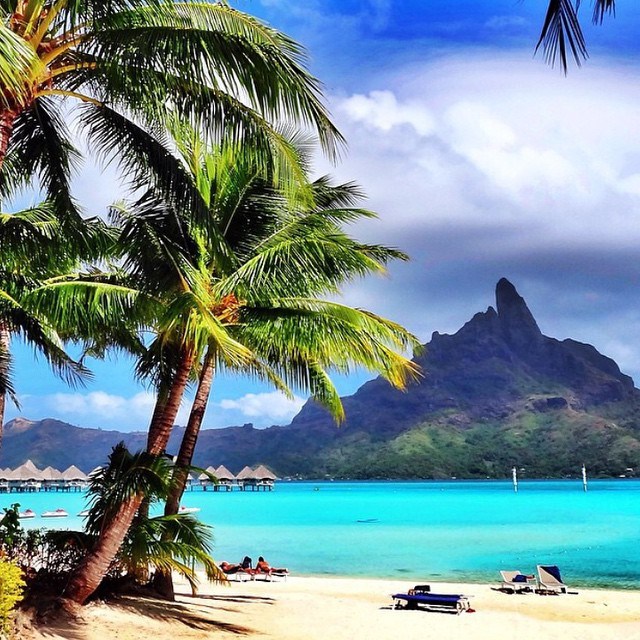 La Meridien Resort in Bora Bora, French Polynesia.