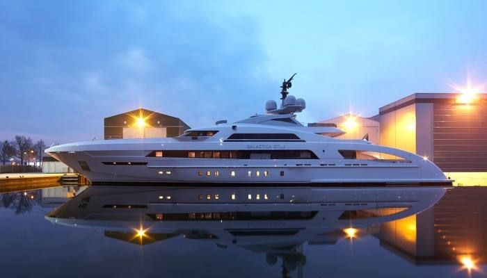 Heesen's 213-foot Galactica.