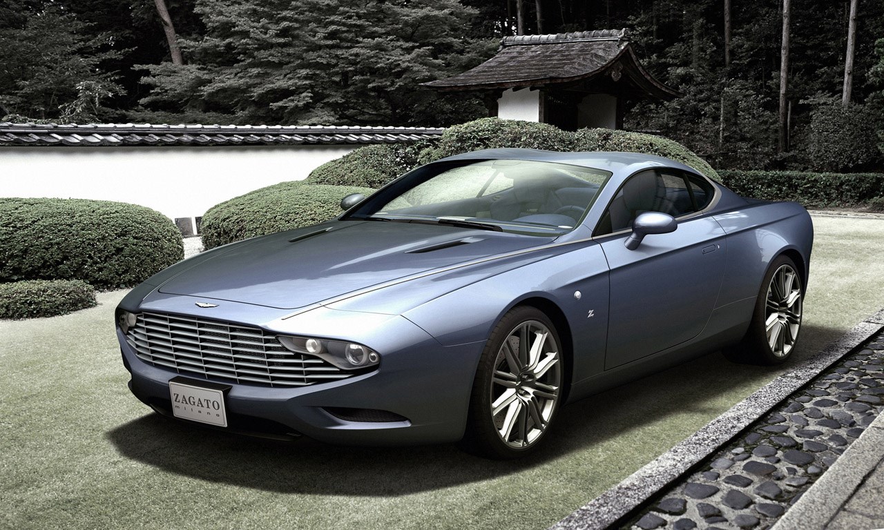 Aston Martin DBS Coupe Centennial Zagato design.