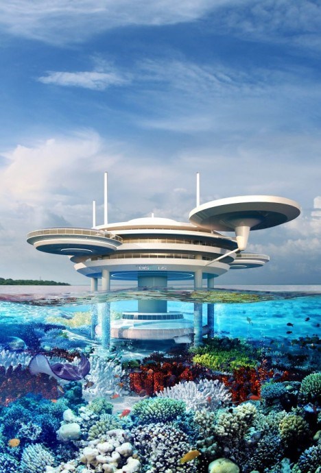 New trend - underwater hotels!