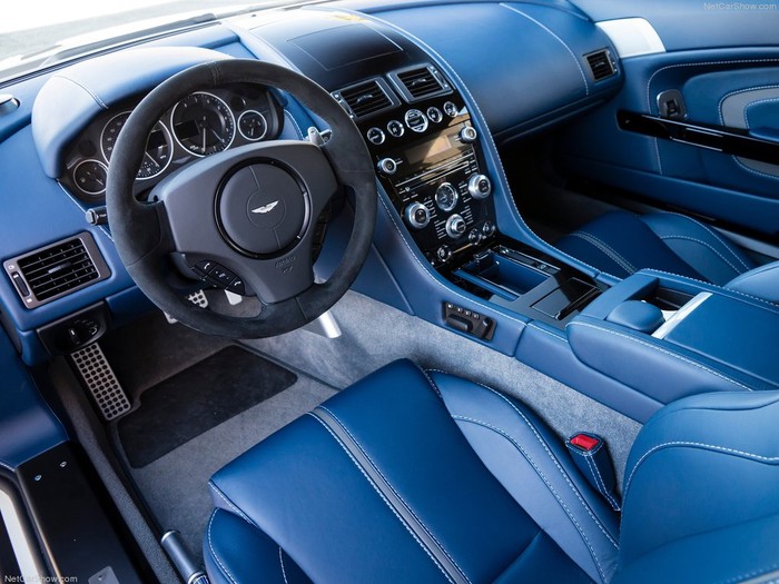 Aston Martin V12 Vantage S Interior.