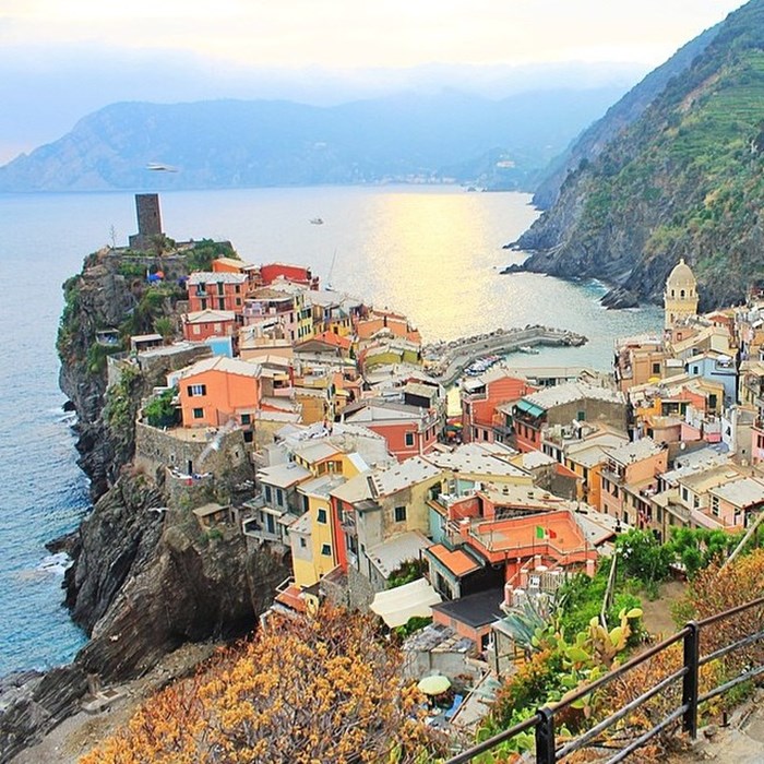 Vernazza in Cinque Terre, Italy.