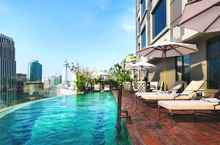 Amazing pool in Bangkok.