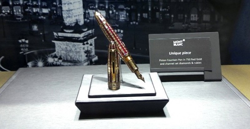 Mont Blanc’s Fountain Pen - a pen worth $1.14 Million.