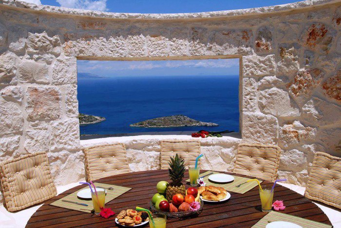 Great view from Bozonos luxury villa - Akrotiri, Zakynthos