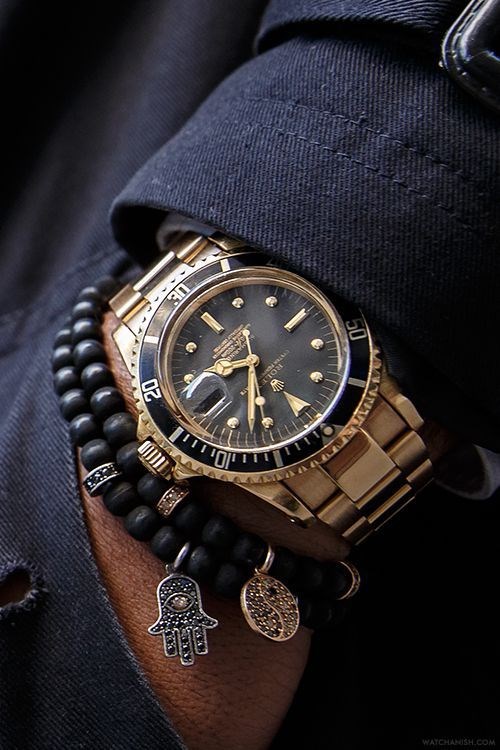 1977 Rolex Submariner - The first gold version.