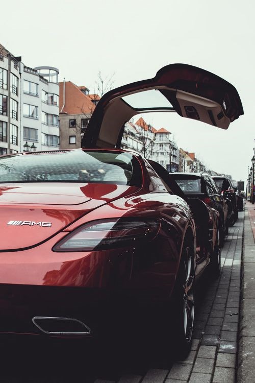 Mercedes SLS AMG.