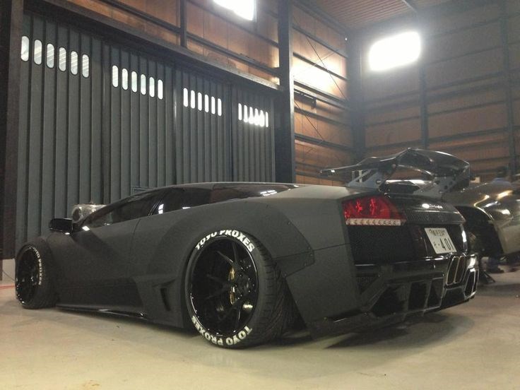 Matte Lamborghini.