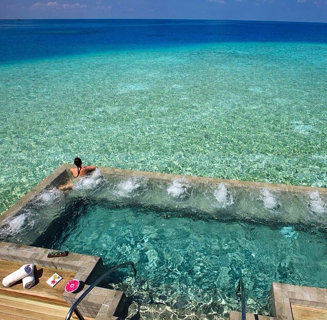 Perfect vacation in Maldives.