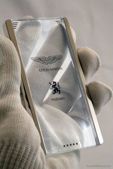 The transparent Aston Martin Android phone