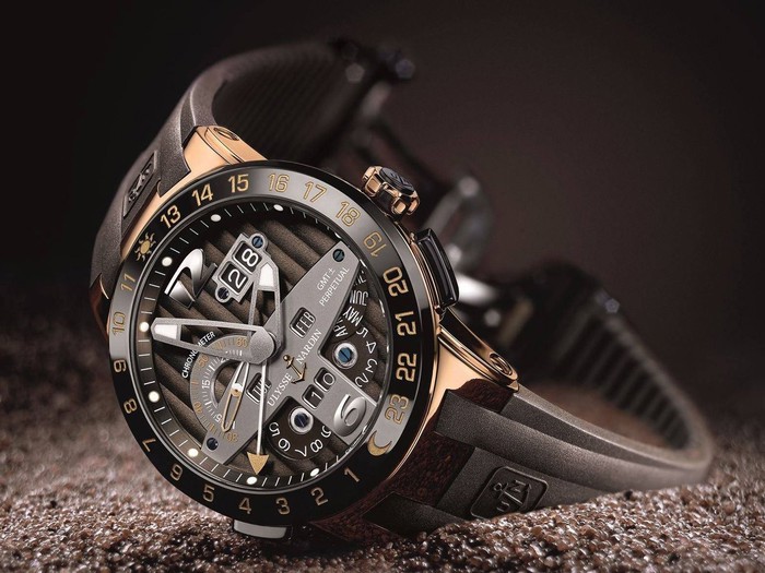 Gorgeous Ulysse Nardin timepiece.