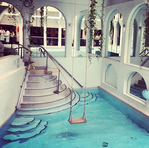 Amazing indoor pool.