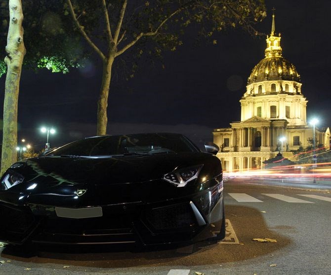 Lamborghini Aventador.