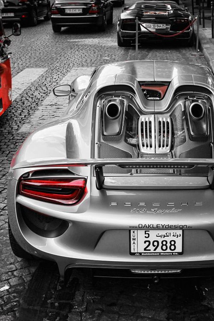 Porsche 918 Spyder.