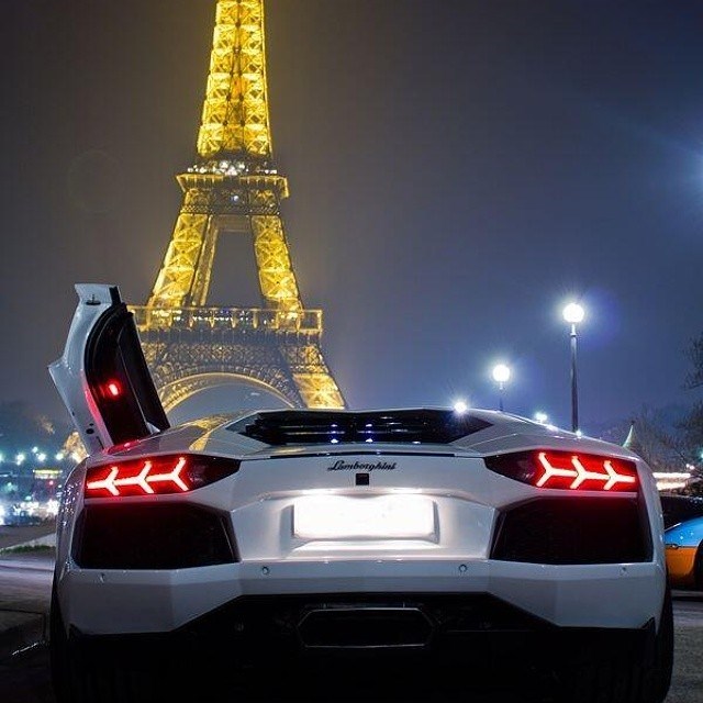 Lamborghini in Paris.