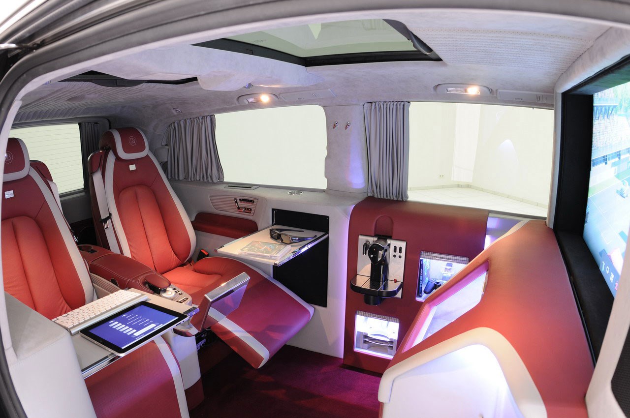 Brabus iBusiness Mercedes Benz Viano interior