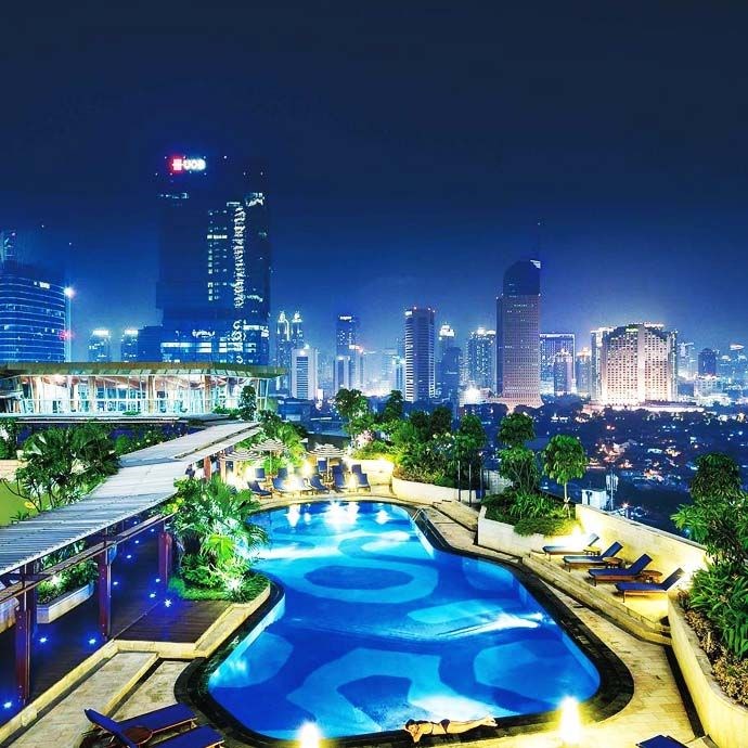 Luxury Hotel Indonesia Kempinski, Jakarta.