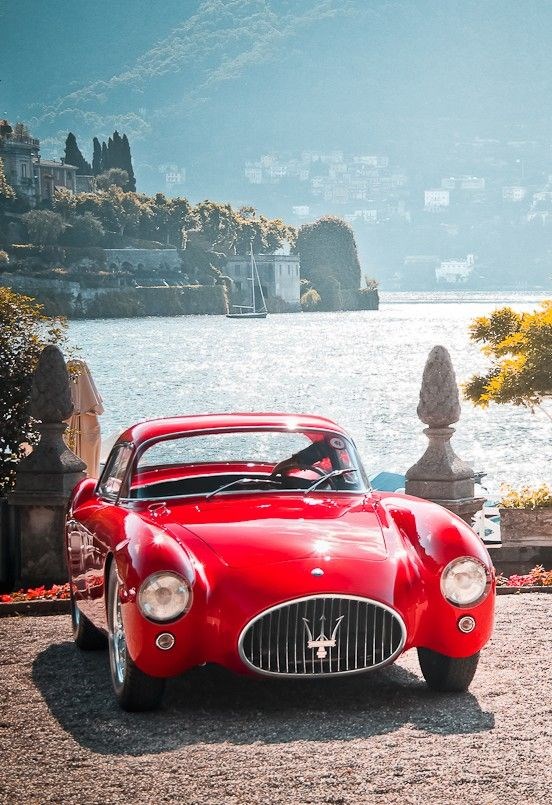 Classy Maserati A6 GCS Berlinetta.