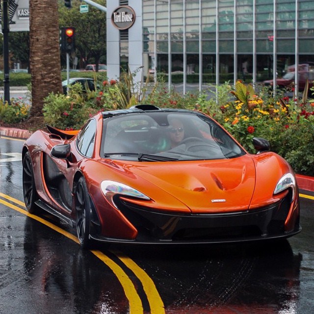 Orange McLaren P1.