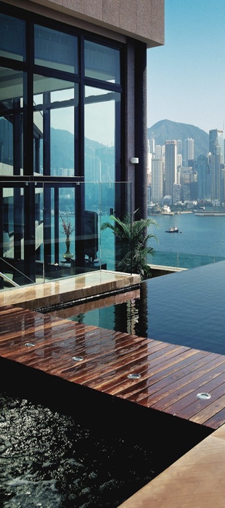 Presidential Suite, Intercontinental Hotel, Hong Kong.