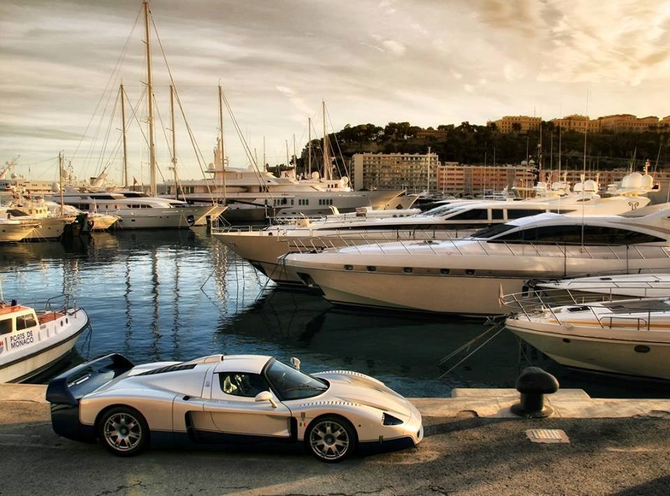 Maserati MC12 in Monaco.