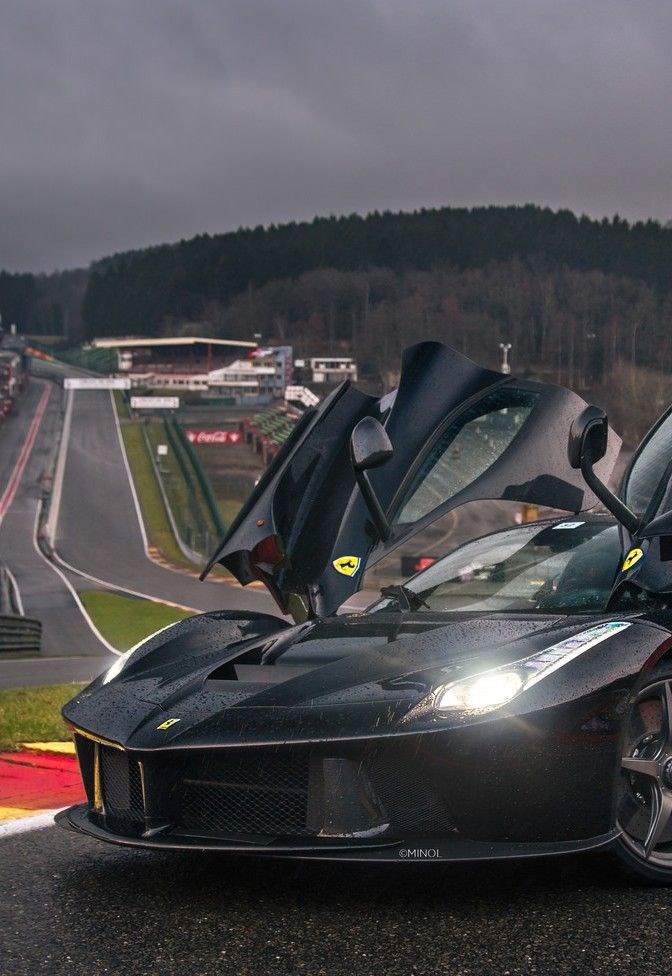 Ferrari Laferrari on SPA Francorchamps.