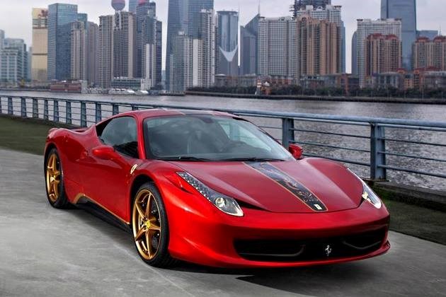 Ferrari 458 Italia .