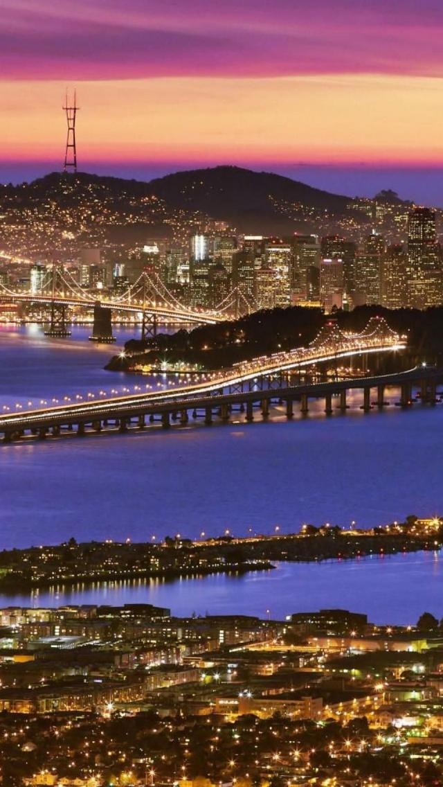 Dusk, San Francisco, California