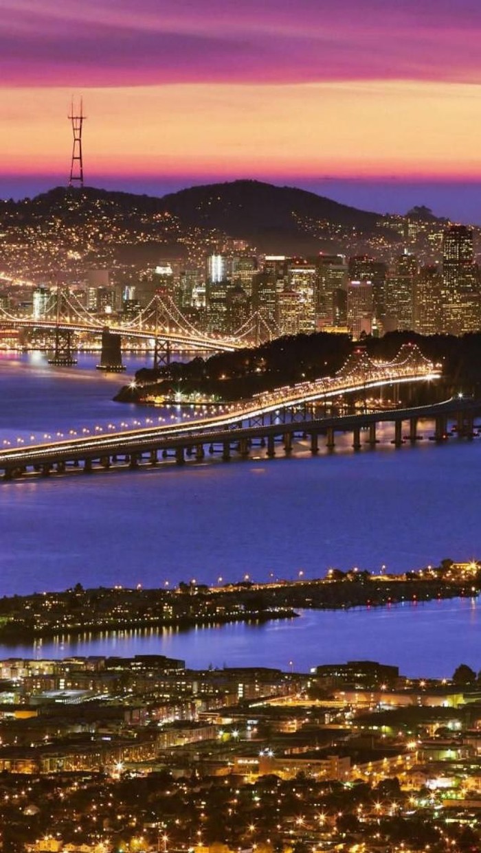 Dusk, San Francisco, California
