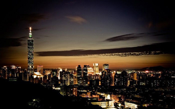Taipei skyline